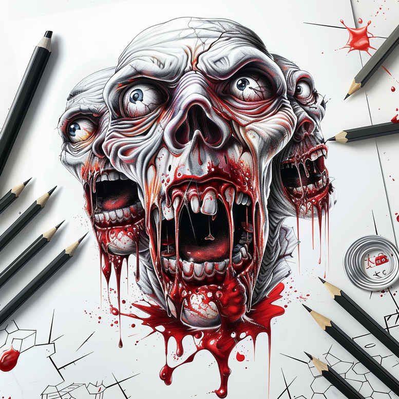 trickster-demon – tattoo design ideas free ai generated – realism-realistic-proportions – for-abdomen – Gallery: demons-inkby-ai