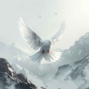 delicate-dove – tattoo design ideas free ai generated – realism-realistic-structure – for-shin – Gallery: doves-inkby-ai