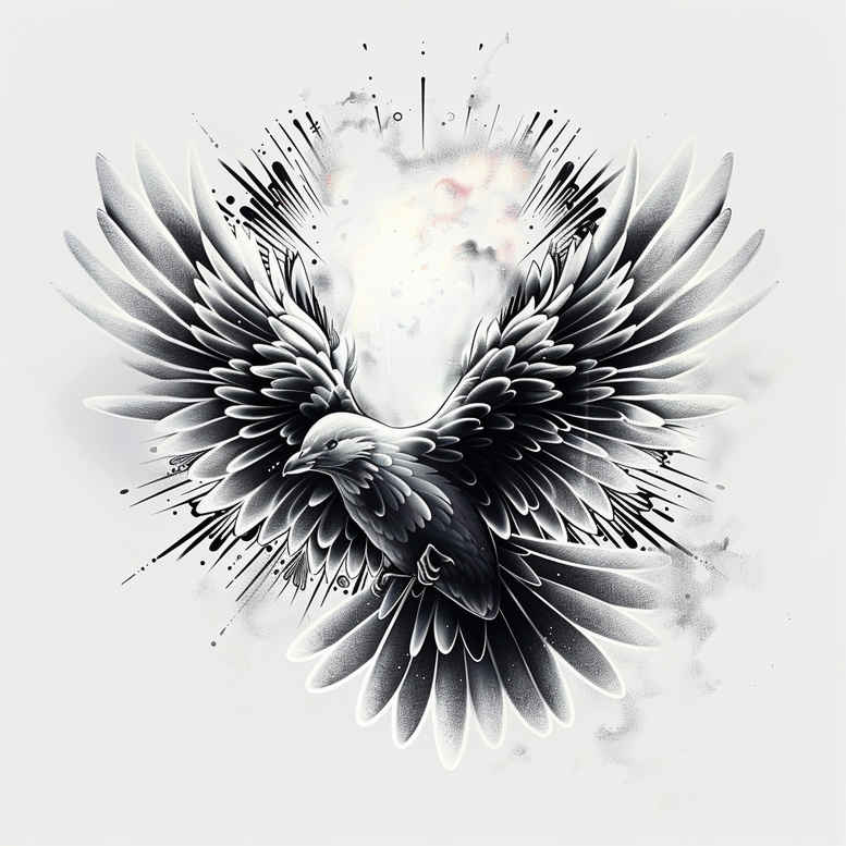 dove-and-hope – tattoo design ideas free ai generated – realism-true-to-life – for-hand – Gallery: doves-inkby-ai