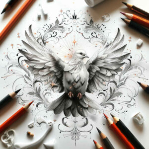 dove-as-message – tattoo design ideas free ai generated – neotraditional-classic-motifs – for-arm – Gallery: doves-inkby-ai