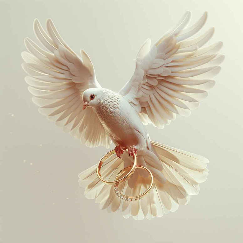 dove-with-ribbon – tattoo design ideas free ai generated – surrealism-phantasmagoric – for-toe – Gallery: doves-inkby-ai