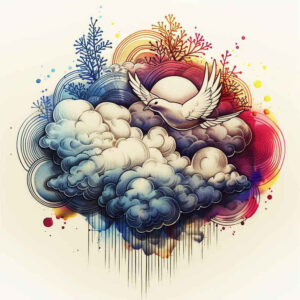 white-dove – tattoo design ideas free ai generated – realism-surface-complexity – for-nape – Gallery: doves-inkby-ai