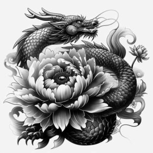 dragon-art – tattoo design ideas free ai generated – nightmare – for-inner-arm – Gallery: dragons-inkby-ai