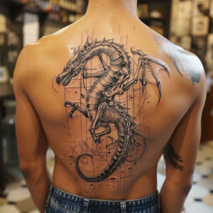 dragon-art – tattoo design ideas free ai generated – torment – for-wrist – Gallery: dragons-inkby-ai