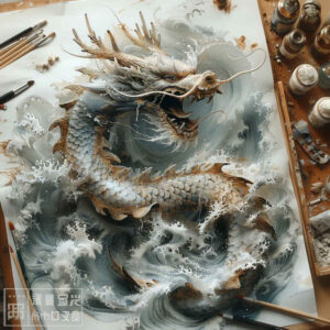 dragon-beast – tattoo design ideas free ai generated – bloodcurdling – for-hip – Gallery: dragons-inkby-ai