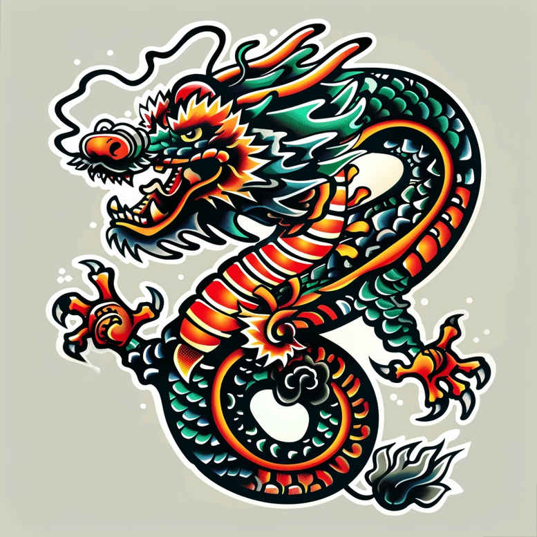 dragon-force – tattoo design ideas free ai generated – gagged – for-fingers – Gallery: dragons-inkby-ai