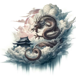 dragon-icon – tattoo design ideas free ai generated – madness – for-lower-arm – Gallery: dragons-inkby-ai