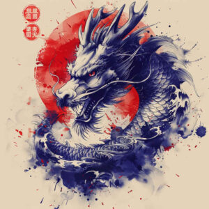 dragon-sketch – tattoo design ideas free ai generated – haunted – for-full-back – Gallery: dragons-inkby-ai