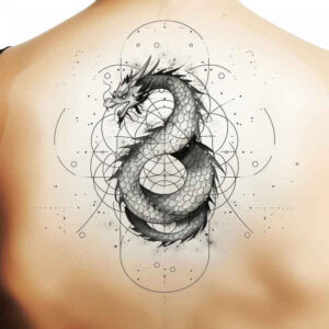 dragon-with-claws – tattoo design ideas free ai generated – broken – for-shin – Gallery: dragons-inkby-ai