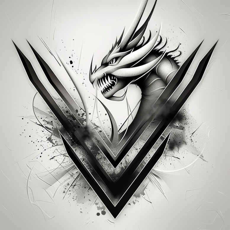 dragons tattoo design ideas artistic contrast ancient shows perseverance