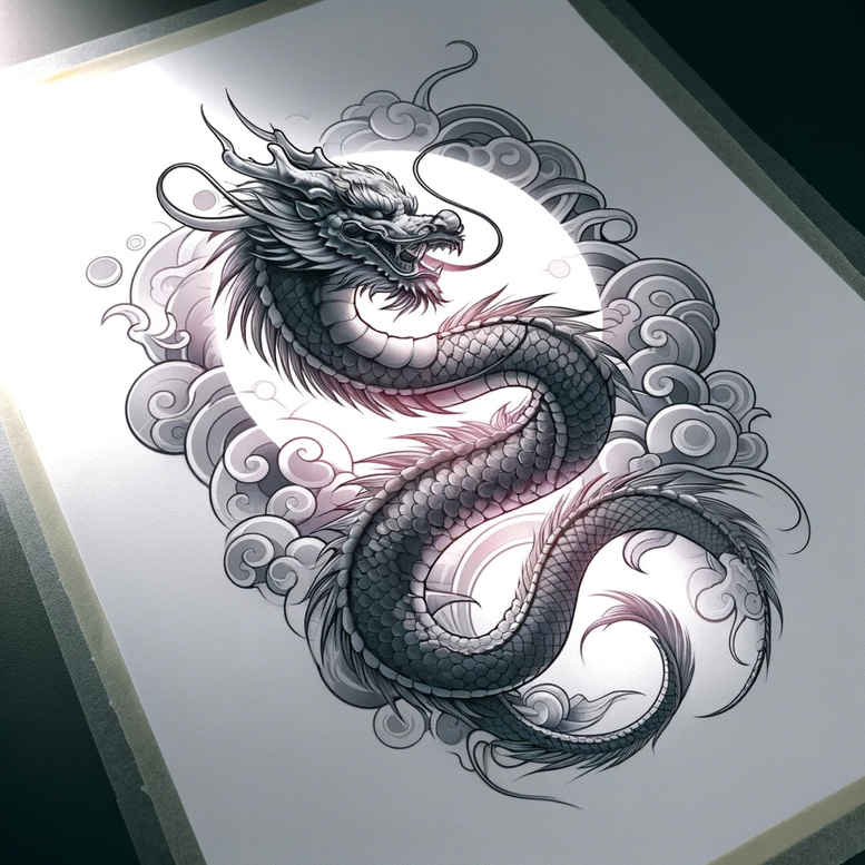 dragons tattoo design ideas glowing detailed anatomy for hip