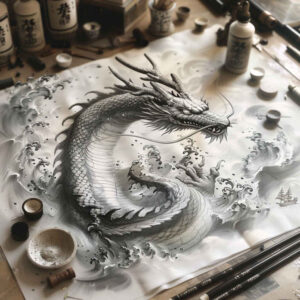 dragons tattoo design ideas artistic contrast detailed anatomy stands for determination