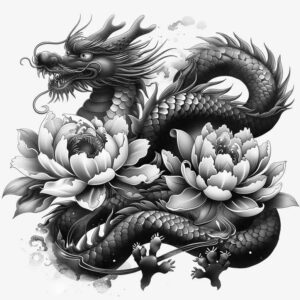 dragons tattoo design ideas lifelike fantasy art for elbow