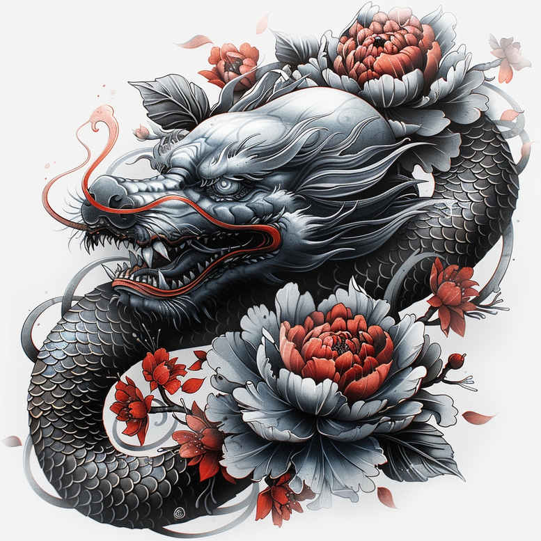 dragons tattoo design ideas elaborate fantasy art stands for resilience