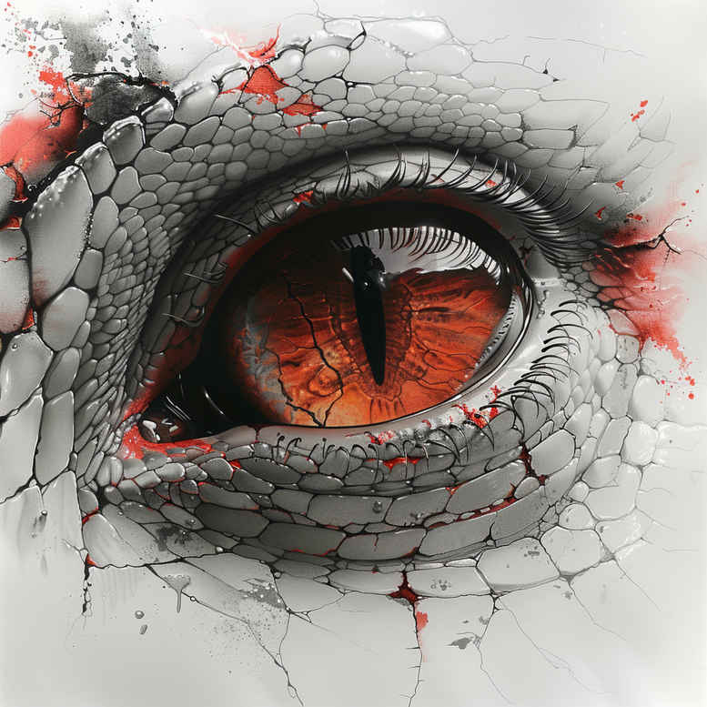 dragons tattoo design ideas Surrealism enigmatic light fierce eyes for chest