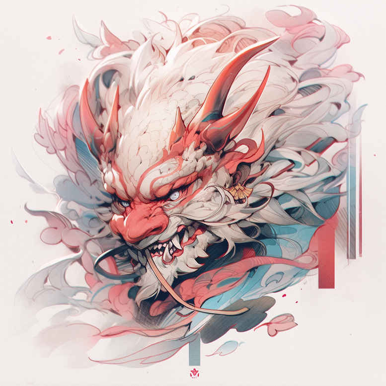 dragons tattoo design ideas clear lines fierce eyes meaning strength