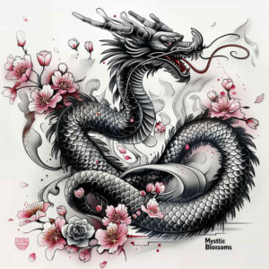 dragons tattoo design ideas precise lines fierce eyes shows resilience