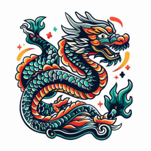 dragons tattoo design ideas elaborate fierce pose for outer arm