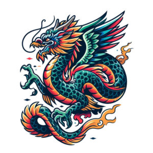 dragons tattoo design ideas ultra-detailed fierce represents courage