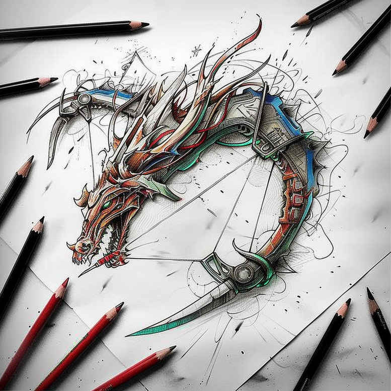 dragons tattoo design ideas gentle shadow fierce silhouette meaning courage