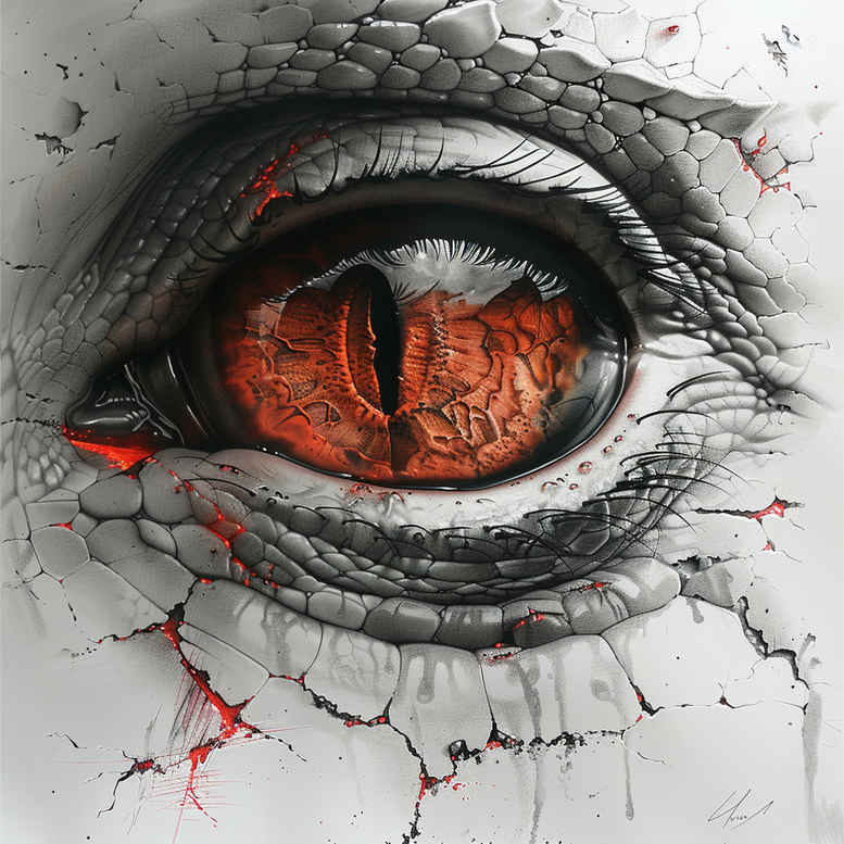 dragons tattoo design ideas Realism skin texture fierce silhouette shows endurance
