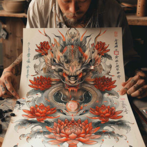 dragons tattoo design ideas crisp flame effect for forearm