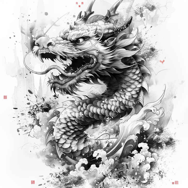 dragons tattoo design ideas vivid hues flame for forearm