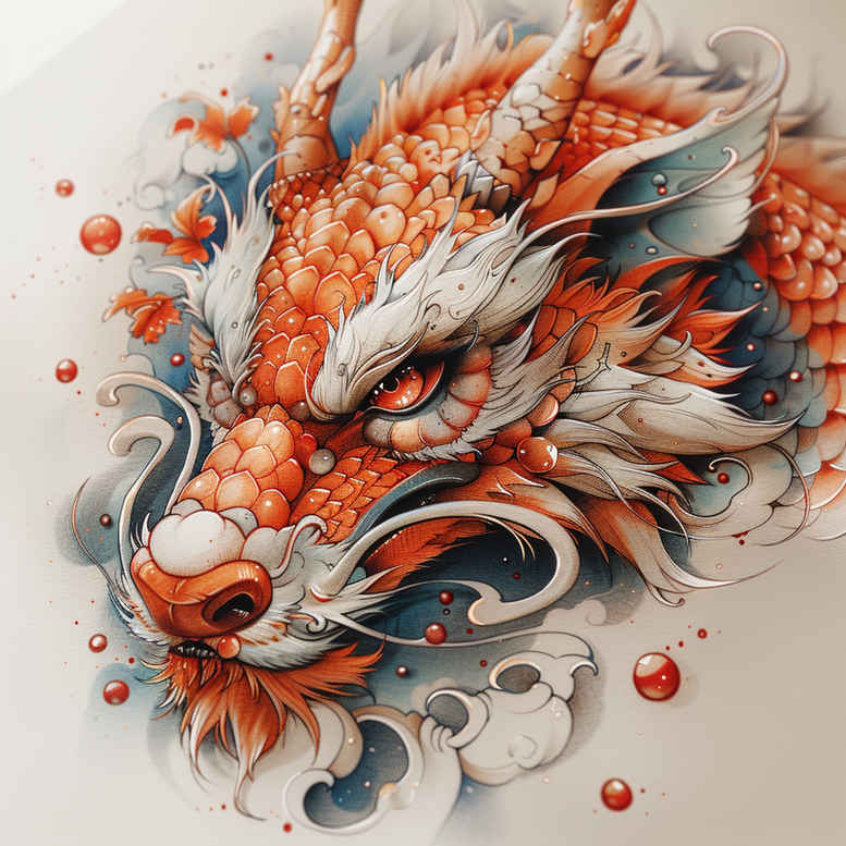 dragons tattoo design ideas Realism living skin guardian resilience and power