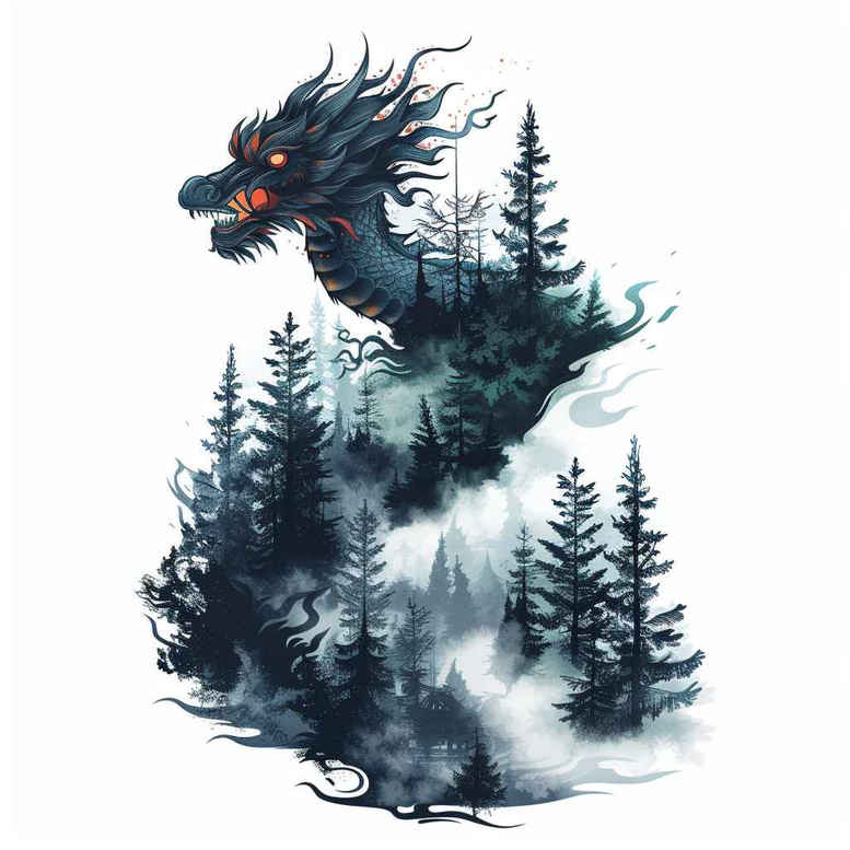 dragons tattoo design ideas vivid hallucination guardian symbolising resilience