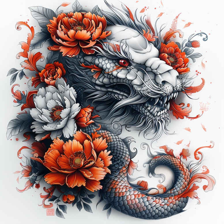 dragons tattoo design ideas macro majestic for upper thigh