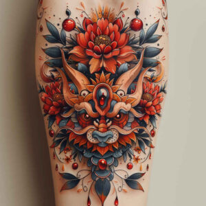 dragons tattoo design ideas Realism illusion of depth mythical beast represents endurance