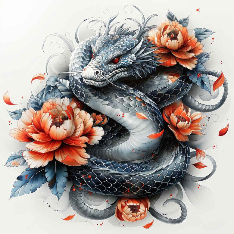 dragons tattoo design ideas color overlays mythical beast stands for strength