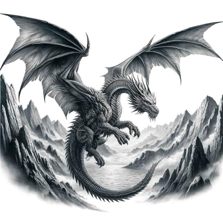 dragons tattoo design ideas ethereal mythical beast symbol of determination