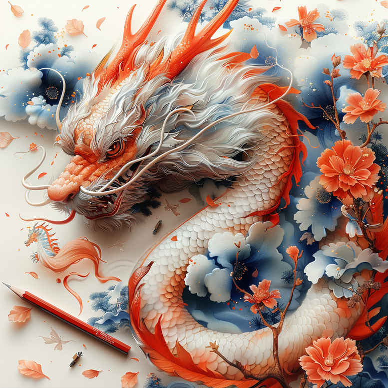 dragons tattoo design ideas Surrealism enigmatic light mythical power for back