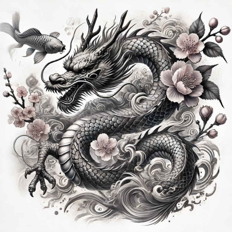 dragons tattoo design ideas cinematic mythical power for upper back