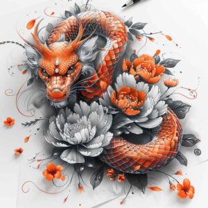 dragons tattoo design ideas color saturation roaring for collarbone