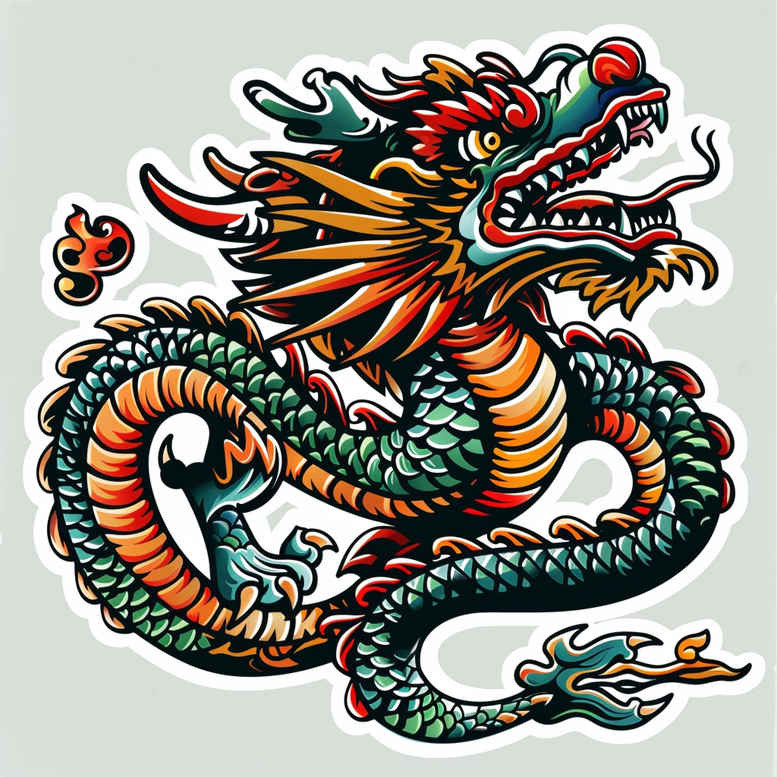 dragons tattoo design ideas modern twist scales for lower chest