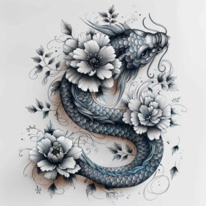 dragons tattoo design ideas monochrome serpentine for stomach