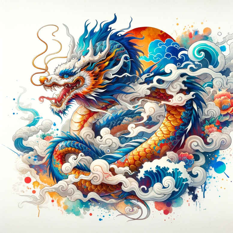 dragons tattoo design ideas Realism textured skin symbolic strength for fingers