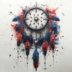 artistic-dreamcatcher – tattoo design ideas free ai generated – neotraditional-modern-classic – for-toe – Gallery: dreamcatchers-inkby-ai