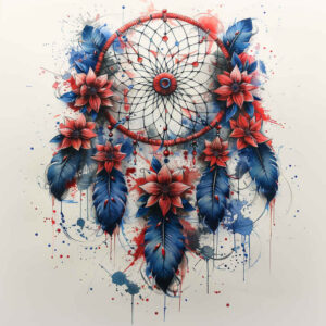 artistic-dreamcatcher – tattoo design ideas free ai generated – realism-digital-realism – for-stomach – Gallery: dreamcatchers-inkby-ai