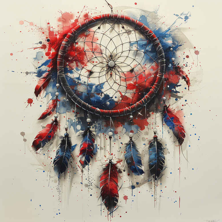 delicate-dreamcatcher – tattoo design ideas free ai generated – realism-soft-focus – for-hip – Gallery: dreamcatchers-inkby-ai