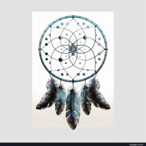 dream-catcher-tattoo – tattoo design ideas free ai generated – surrealism-unreal-light – for-inner-arm – Gallery: dreamcatchers-inkby-ai