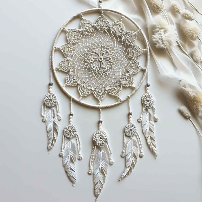 dreamcatcher-with-stars – tattoo design ideas free ai generated – surrealism-visual-paradox – for-full-back – Gallery: dreamcatchers-inkby-ai