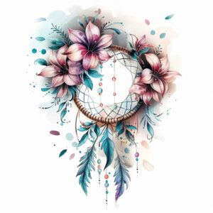 native-american-dreamcatcher – tattoo design ideas free ai generated – realism-ink-realism – for-chest – Gallery: dreamcatchers-inkby-ai