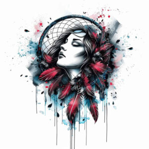 protection-symbol – tattoo design ideas free ai generated – realism-color-precision – for-triceps – Gallery: dreamcatchers-inkby-ai