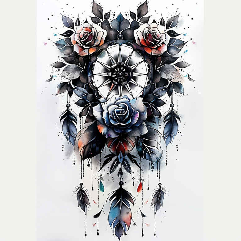 dreamcatchers tattoo design ideas short stroke cultural heritage embodying endurance
