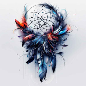 dreamcatchers tattoo design ideas plain tattoo delicate lines resilience and power