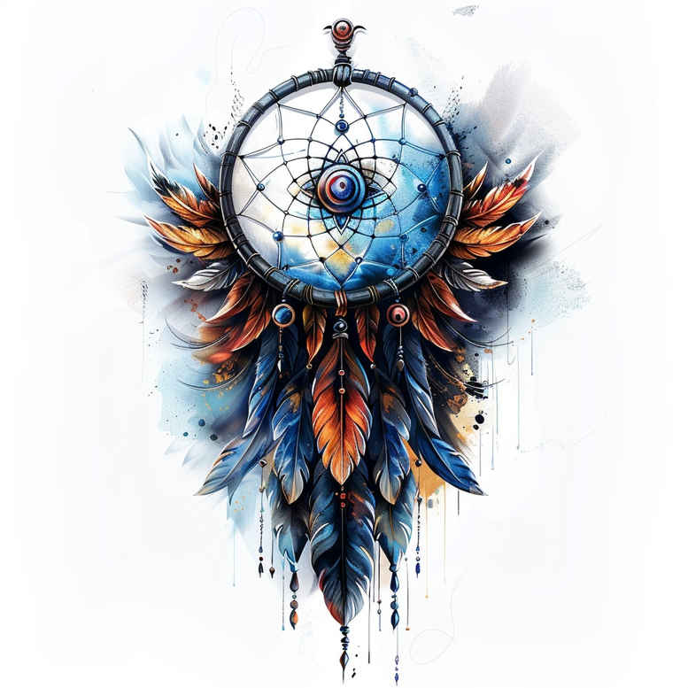 dreamcatchers tattoo design ideas no excess feather tassels for wrist side