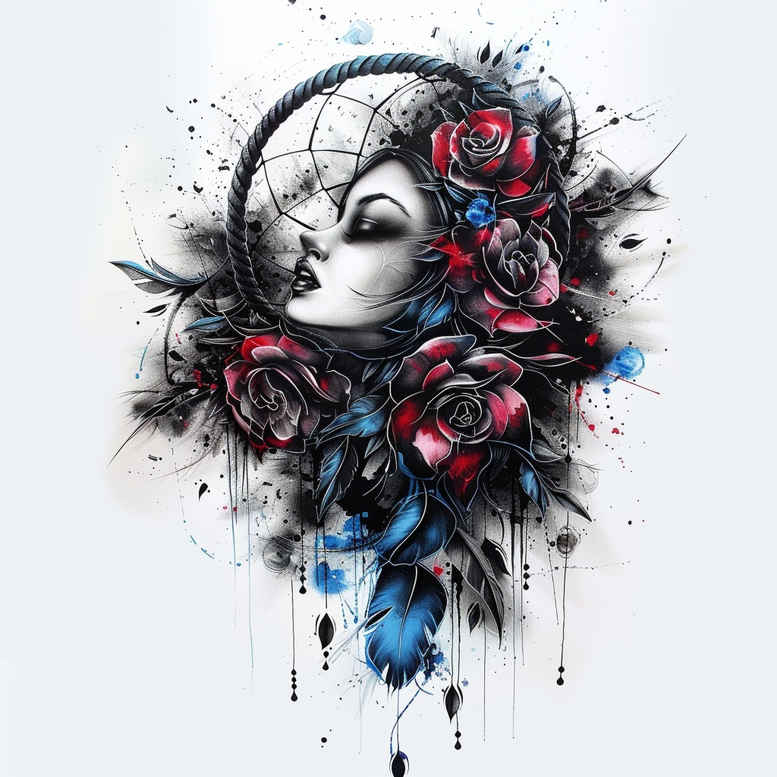 dreamcatchers tattoo design ideas clear edge intricate for heel